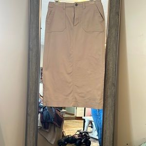 Khaki Christopher and Banks skirt